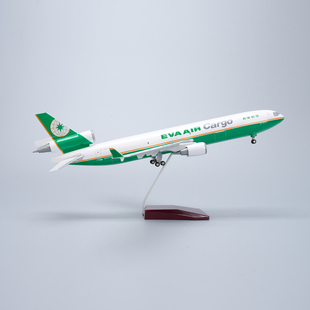 1:130仿真长荣货运航空麦道11货机MD11飞机模型摆件EVAAIRcargo
