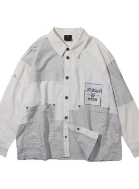 李宁休闲外套时装周新款男子韦德系列开领运动休闲夹克AFDT515