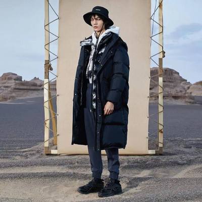 李宁女款保暖百搭休闲羽绒服