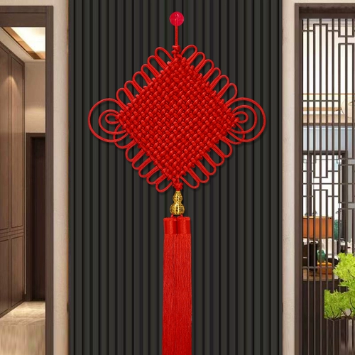 2025 новый китайский подвесной узел для таунхауса, элитной гостиной, украшения стены с большим телевизором, прихожей, переезда в новый дом