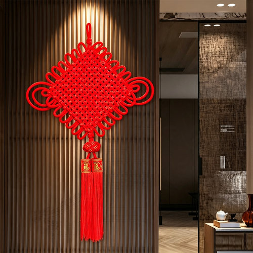 中国结红色平安结挂件乔迁挂饰