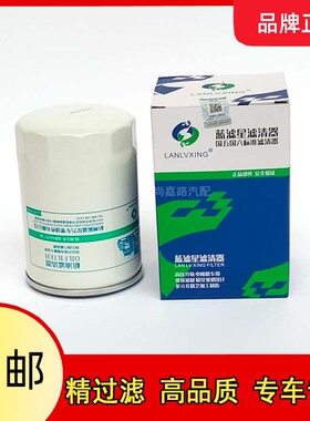 适配江淮骏铃V6 H330帅铃康铃D25 D30机油滤芯机油格清器X251313