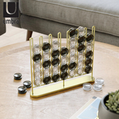 家居装 UMBRA 亲子互动玩具 四子棋思维观察力桌游益智 饰摆件 竖版