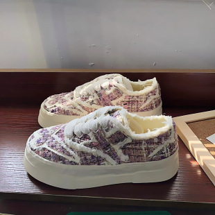 网红帆布鞋女春夏新款韩版ins风流苏设计小众女鞋学生女板鞋