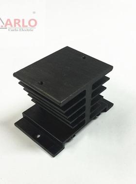 HS-1瑞士佳乐精品电子标准单相固态继电器SSR散热器黑色超厚现货