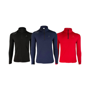 秋冬北斯途薄绒半拉链速干运动跑步健身吸汗保暖高弹长袖反光T恤