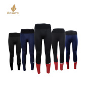 BESUTO北斯途加厚加绒速干跑步健身紧身裤 保暖放手机反光高弹长裤