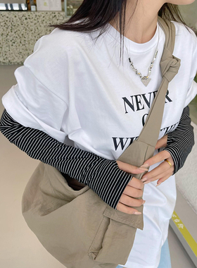 出口日本棉制条纹防晒冰袖女夏季开车防紫外线袖套冰丝防晒手套女