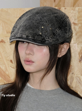 feytiy 星星铆钉牛仔前进帽女 2026新款百搭个性显脸小潮酷蓓蕾帽