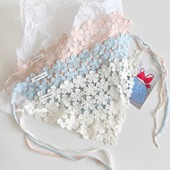 小花韩 古早少女包头头巾氛围感纯色春夏法式 feytiy 小雏菊三角巾