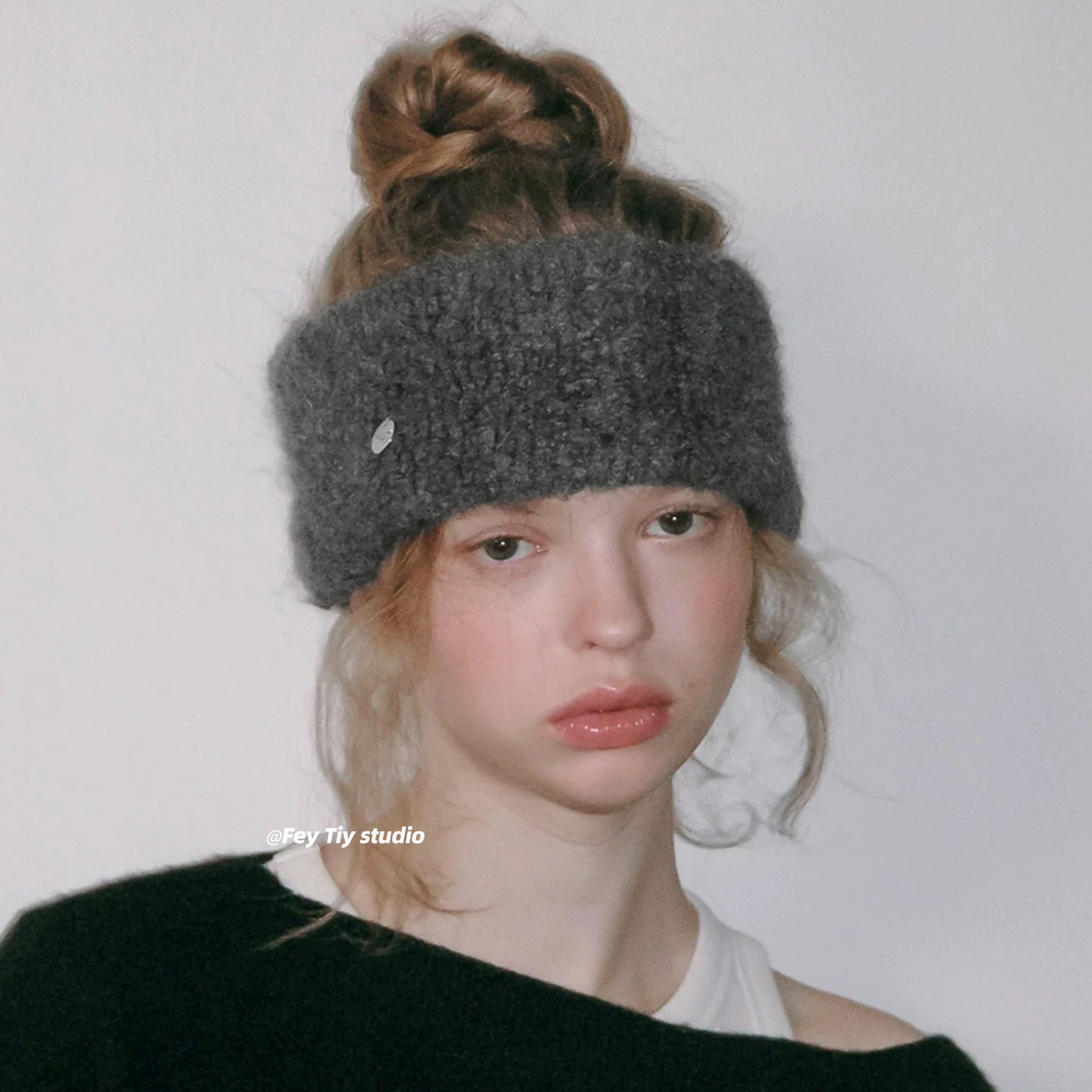 feytiy 定制 兔毛针织弹力时髦运动风冬季发带毛线头带女保暖百搭,饰品/流行首饰/时尚饰品新,发饰,淘宝优惠券,粉丝福利购,淘宝优惠卷