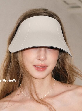 feytiy 夏季B备 无痕一体空顶帽防晒防紫外线遮阳帽大檐棒球帽女