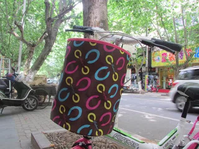 Panier pour vélo en toile - Ref 2260104 Image 5