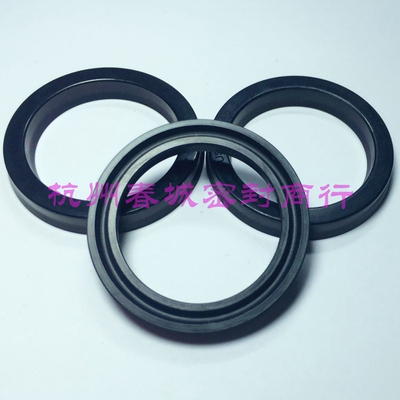 密封件大全 注塑机密封圈 UNS UHS 黑橡胶油封 USH38*48*6 现货