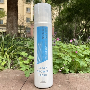 SCAIOSHOWERFRESH日本进口玫丽盼头皮清凉泡沫250g按摩头皮喷雾