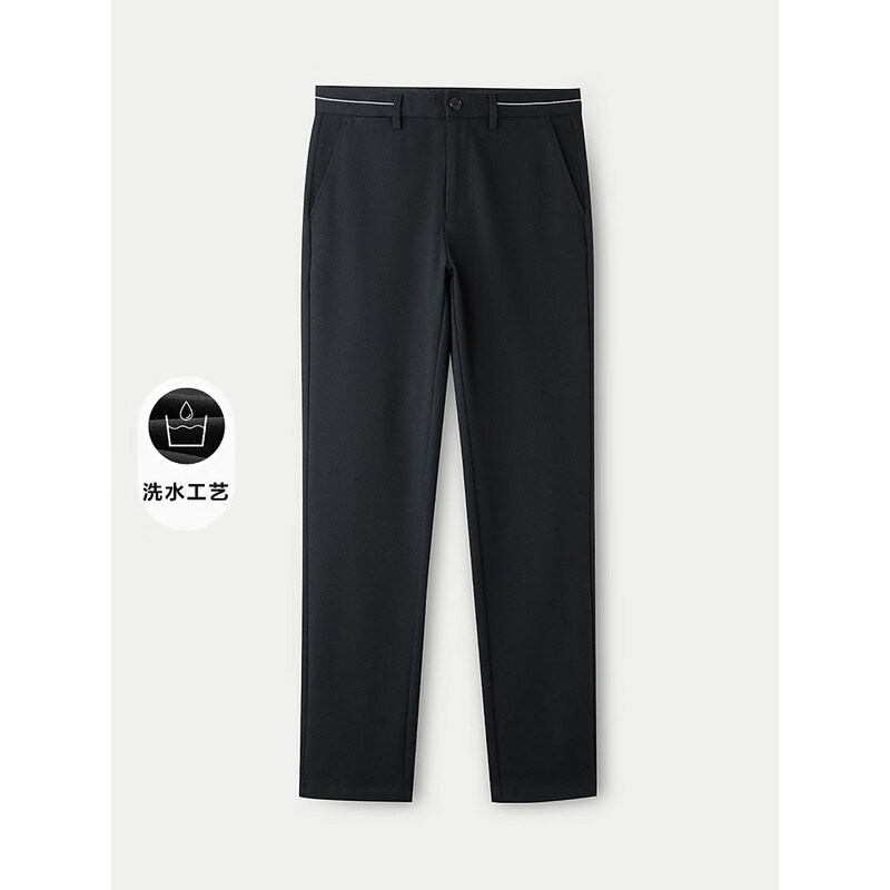 直播专属撤标撤柜！2025春秋男款纯色水洗针织毛呢高腰直筒休闲裤,男装,西裤,淘宝优惠券,粉丝福利购,淘宝优惠卷