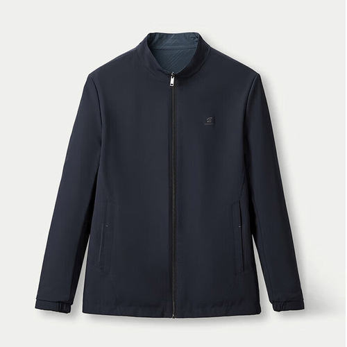 【H家】撤标撤柜！春夏男士新款时尚挺括纤滑防风双面穿立领夹克