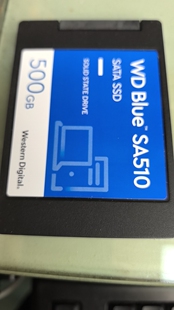 WD/西部数据 蓝盘250GB SA510 死机蓝屏数据恢复