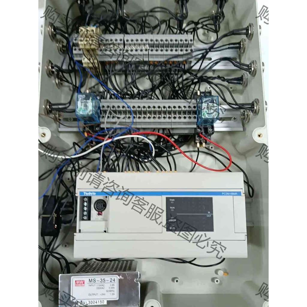 功能正常议价 TADELE PC2M-48MR 泰德奥控制器控制箱实物拍摄