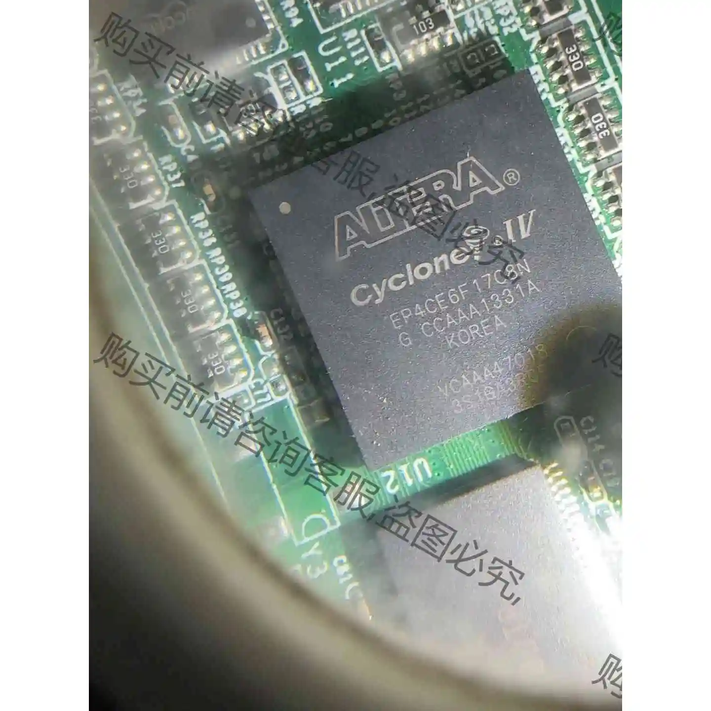 阿尔特拉芯片型号EP4CE6F17C8N，舞台LED拆下来的 议价 品质保证