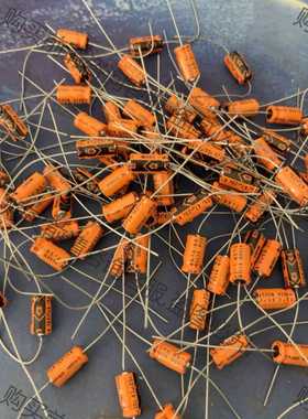 功能正常议价 美国 SPRAGUE 思碧 516D 25V47UF 轴向橙