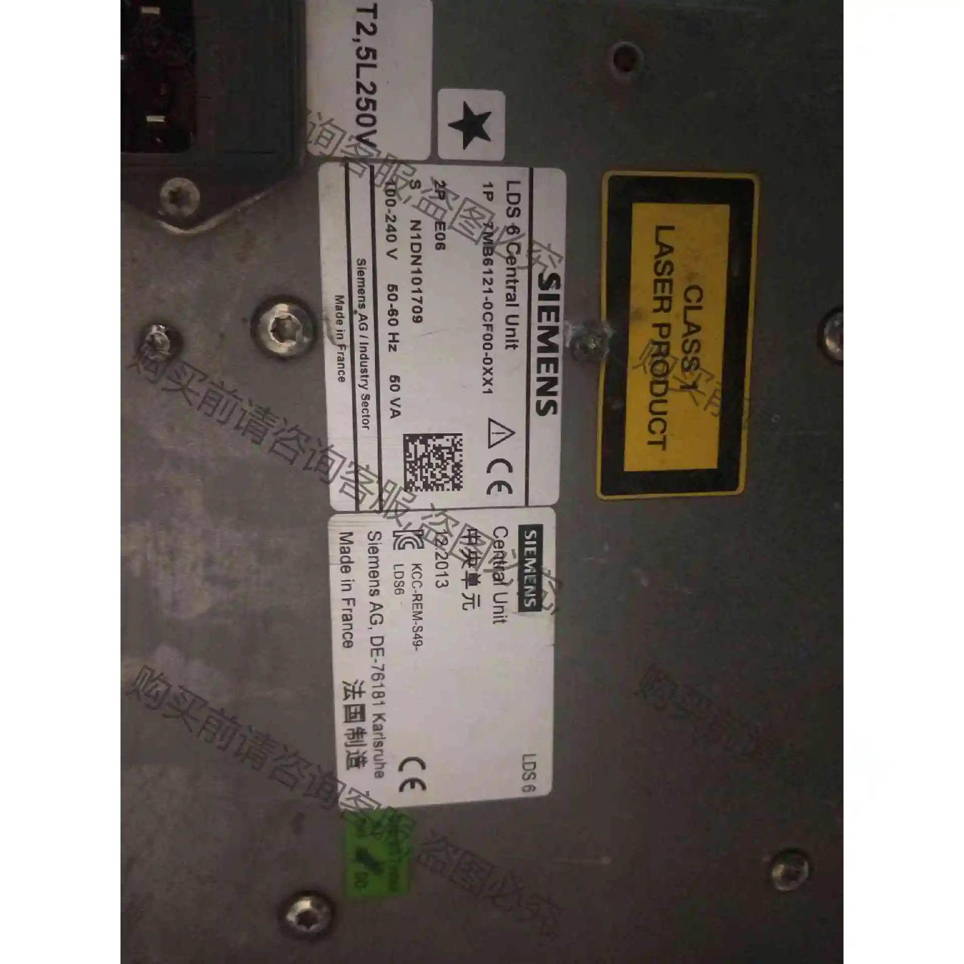西门zi气体分析仪LDS6 中央单元7MB6121-0CF0 议价 品质保证