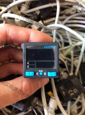 功能正常议价 拆机费斯托压力表SPAB-B2R-R18-2N-K1负压表，