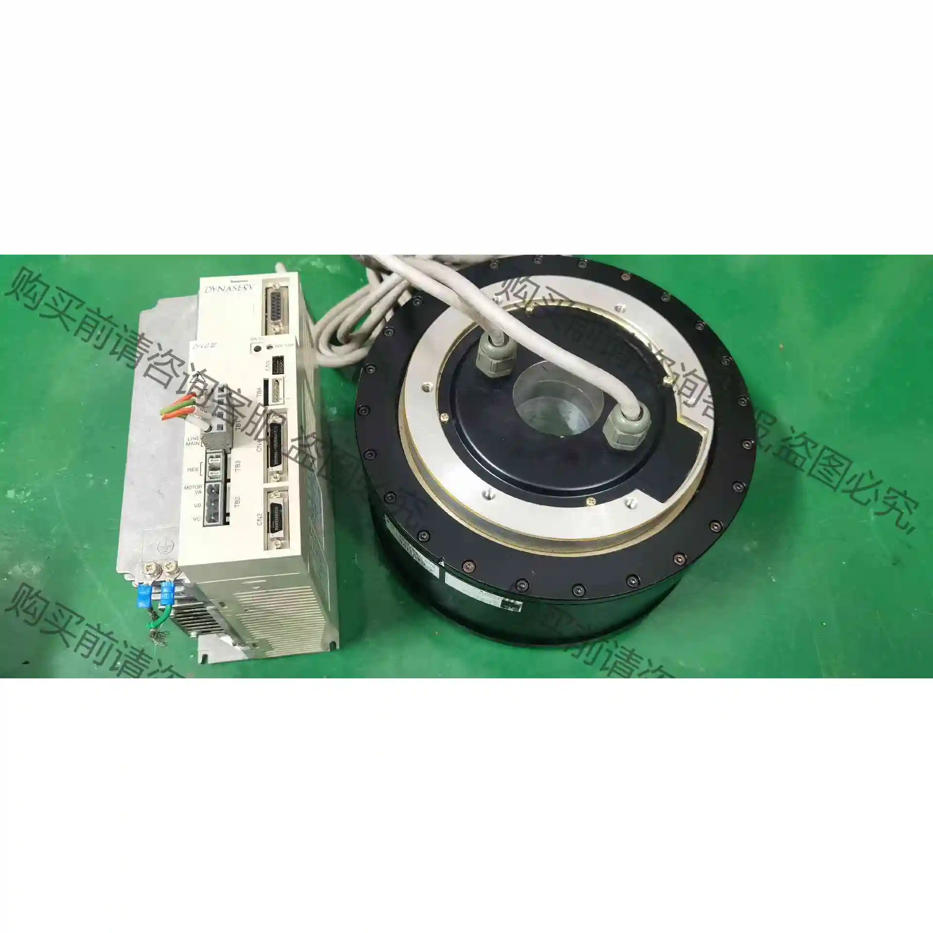 横河DD马达 直驱电机 DM1A-100G原装拆机，驱动器U 议价 品质保证