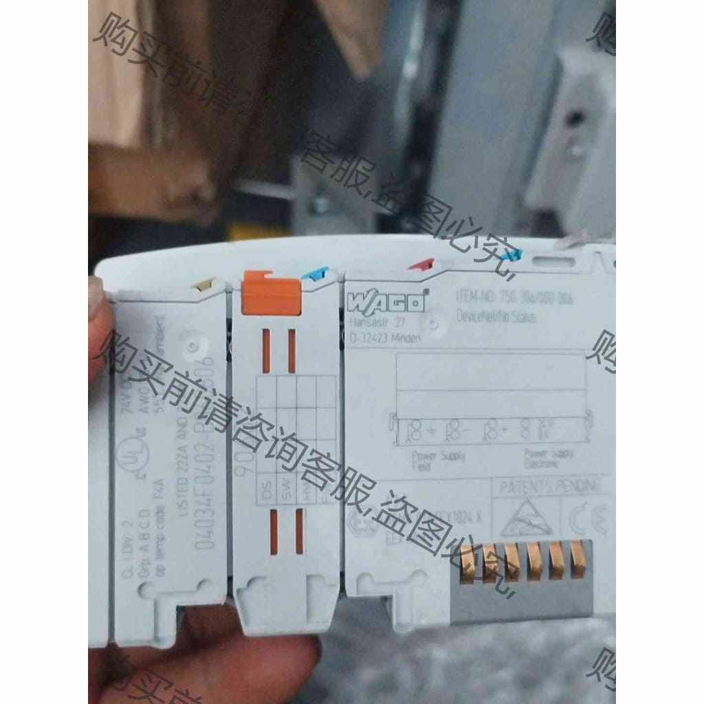 功能正常议价 万可模块750-306/000-006拆机功能好