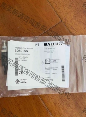 BOS01NN 巴鲁夫BALLUFF传感器BOS 08 议价 品质保证