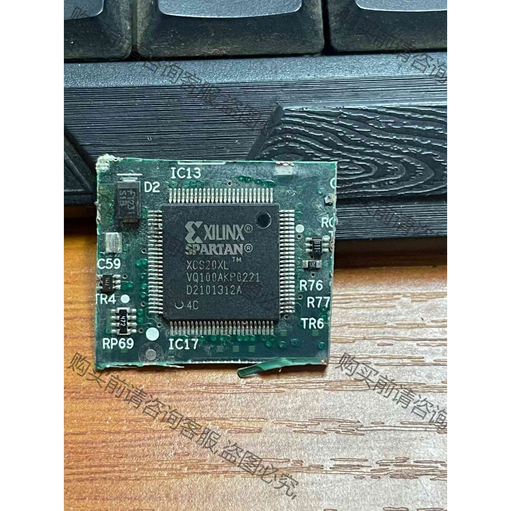 功能正常议价 XCS20XL-4VQ100C XCS20VQ100 拆机带