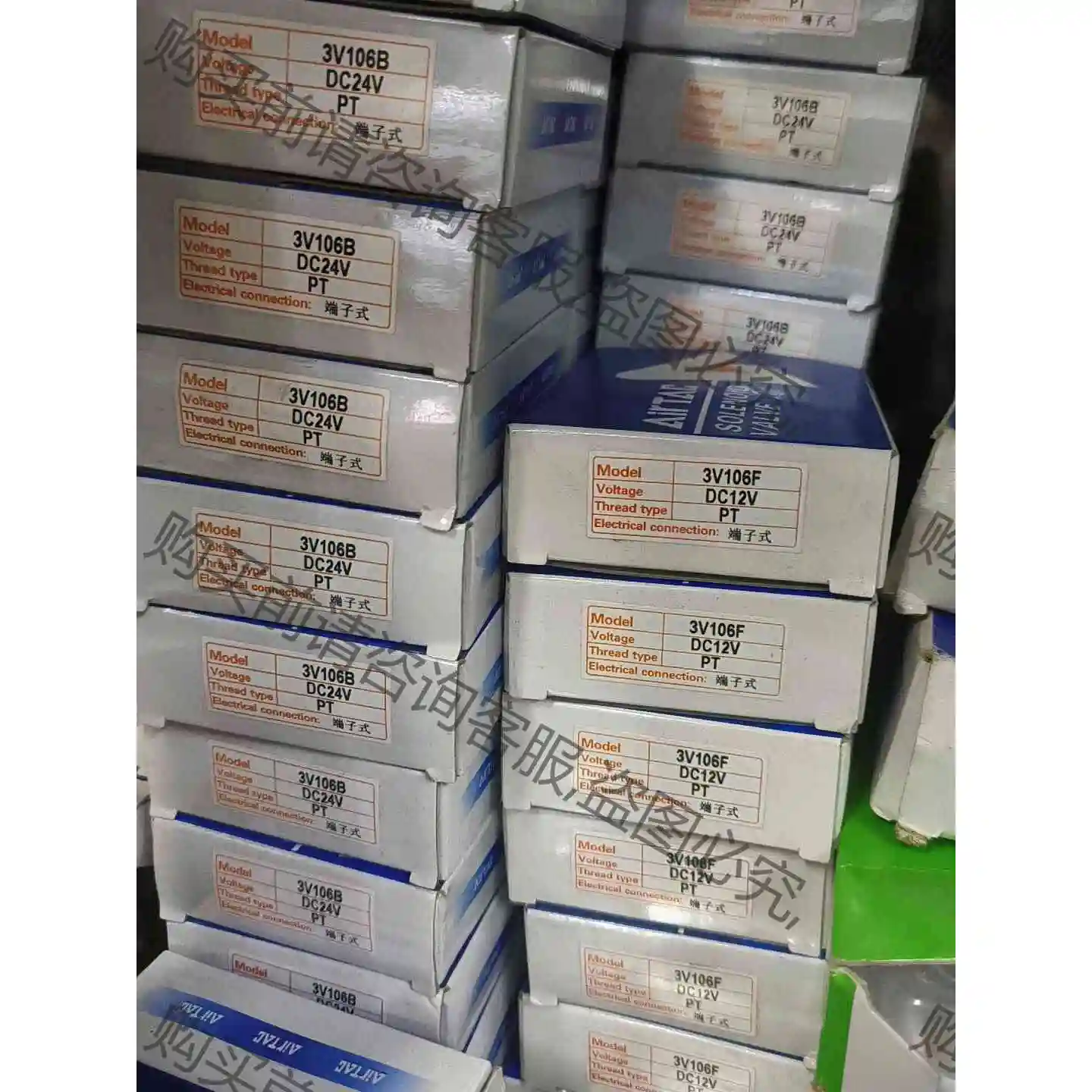 原装正品亚德客电磁阀3V1006B，3V106F 议价 品质保证