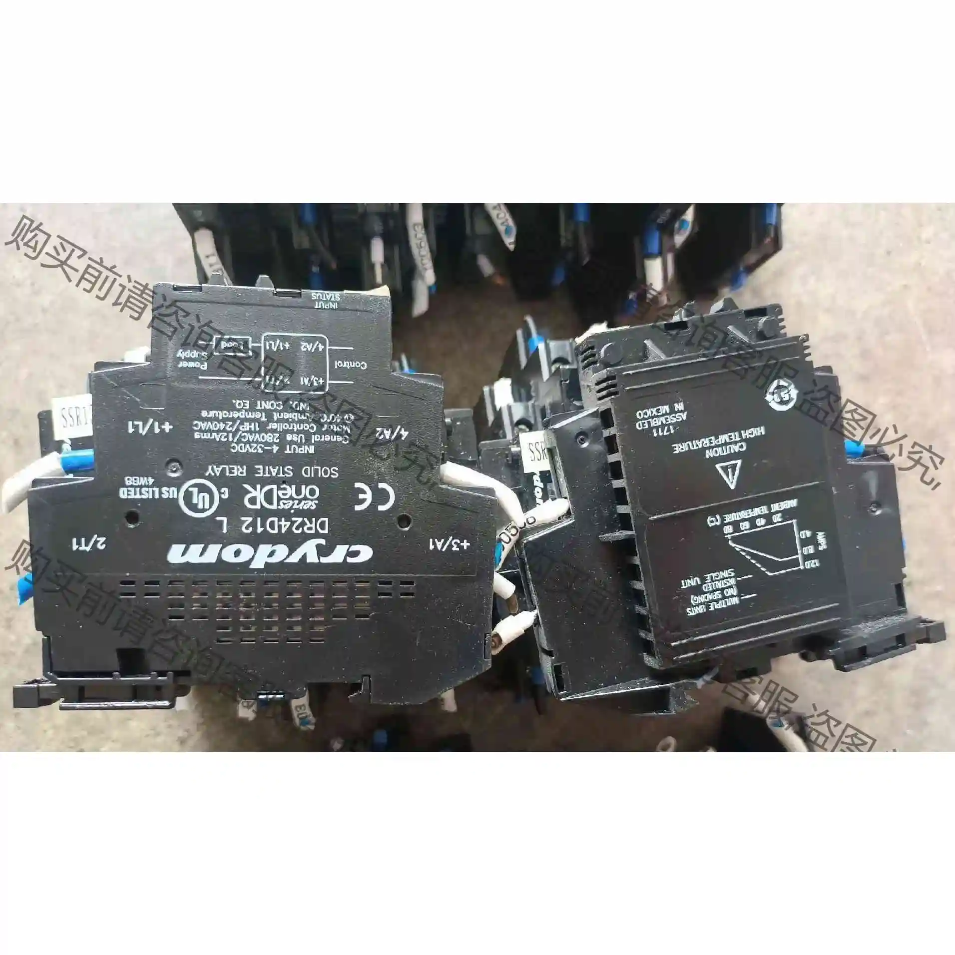 crydom 快达固态继电器DR24D12 L 4-32VD 议价 品质保证