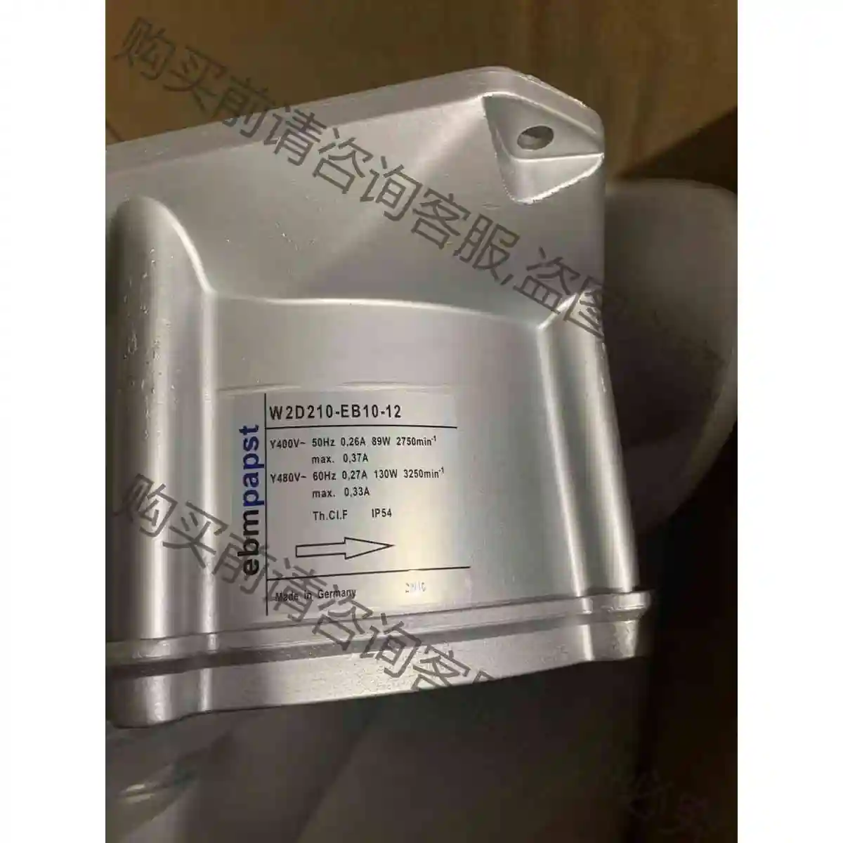 德国W2D210-EB10-12 Y400V西门zi主轴专用散 议价 品质保证