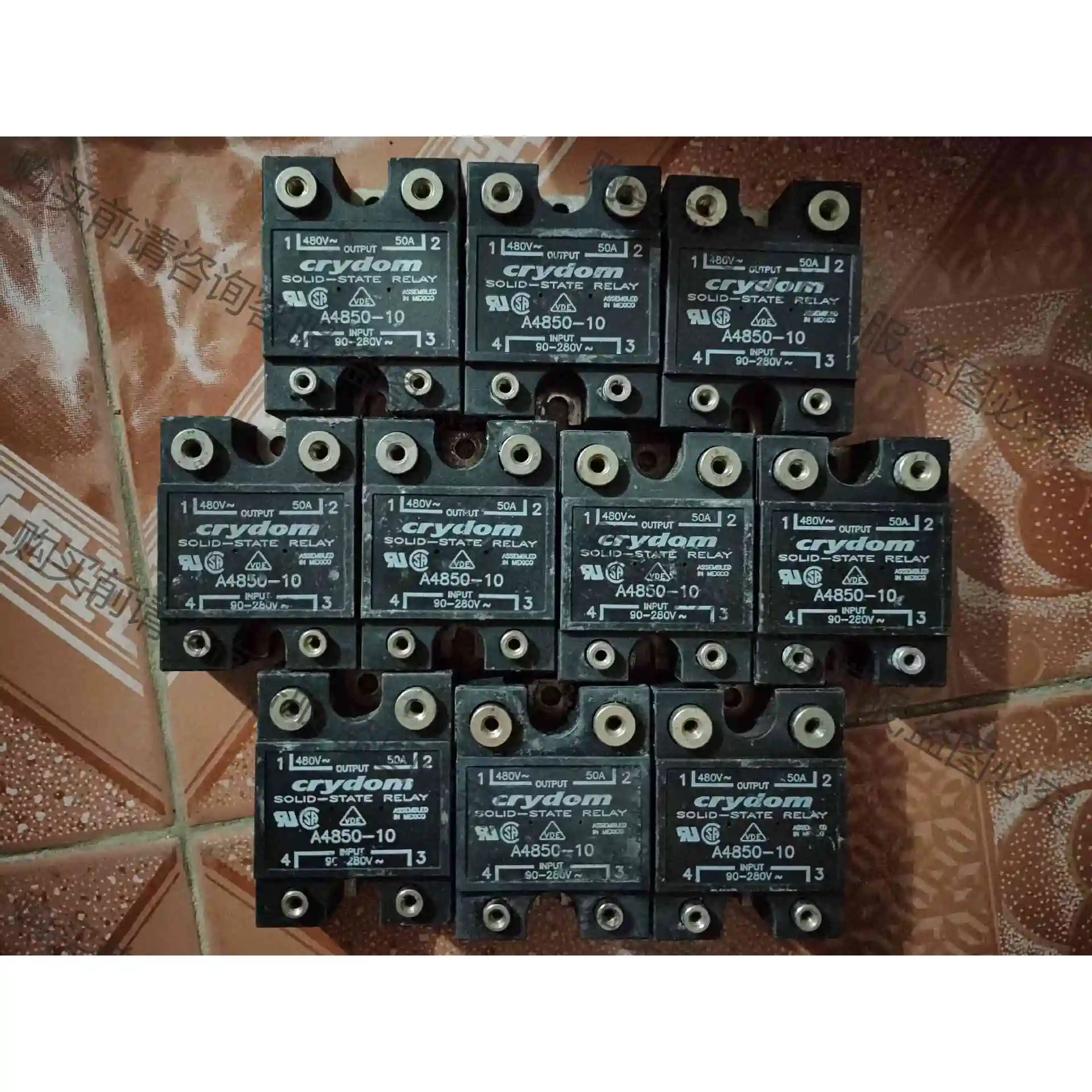 A4850-10，A4850，A4840，美国快达固态继电器 议价 品质保证