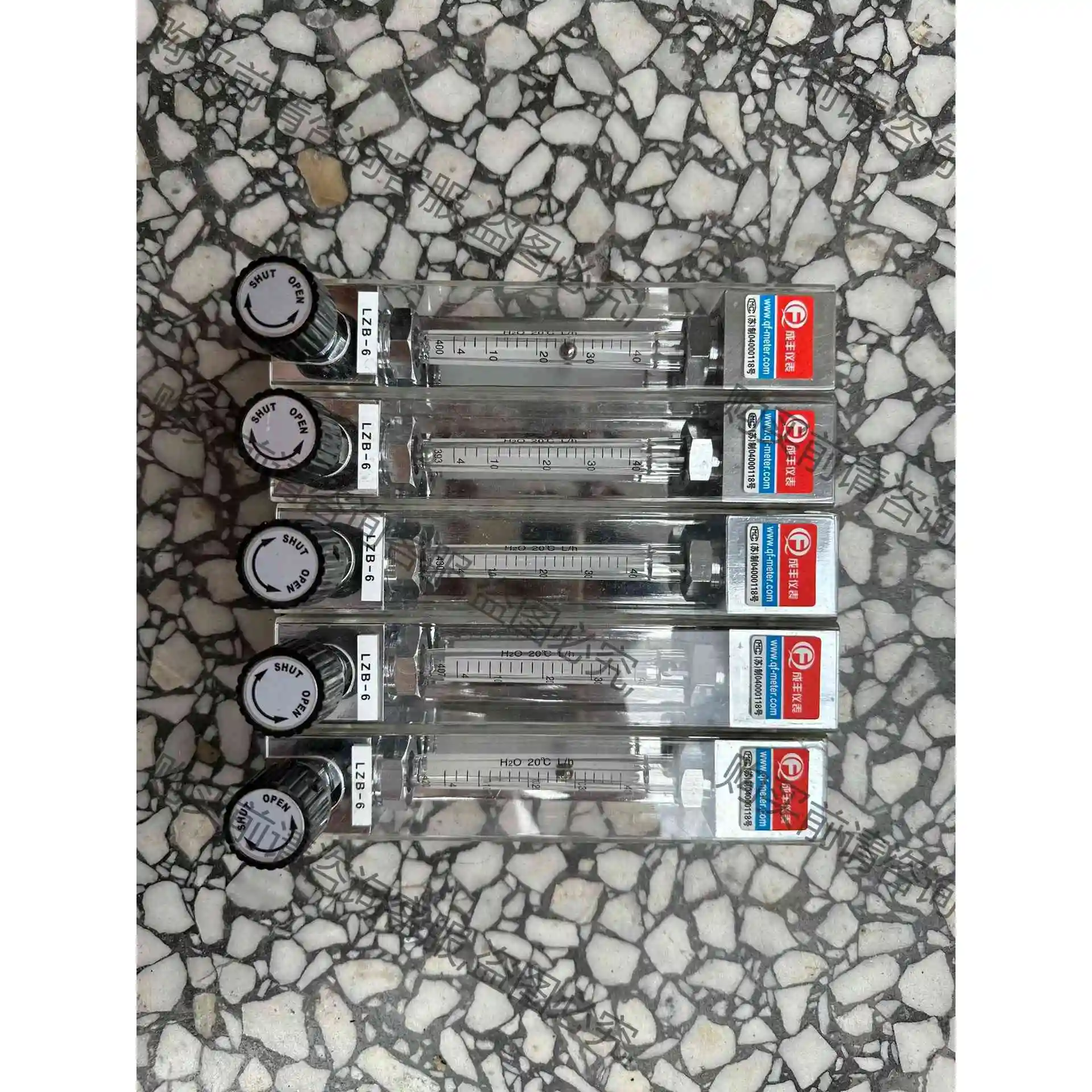 全新常州成丰玻璃转子流量计带阀LZB-6 议价 品质保证