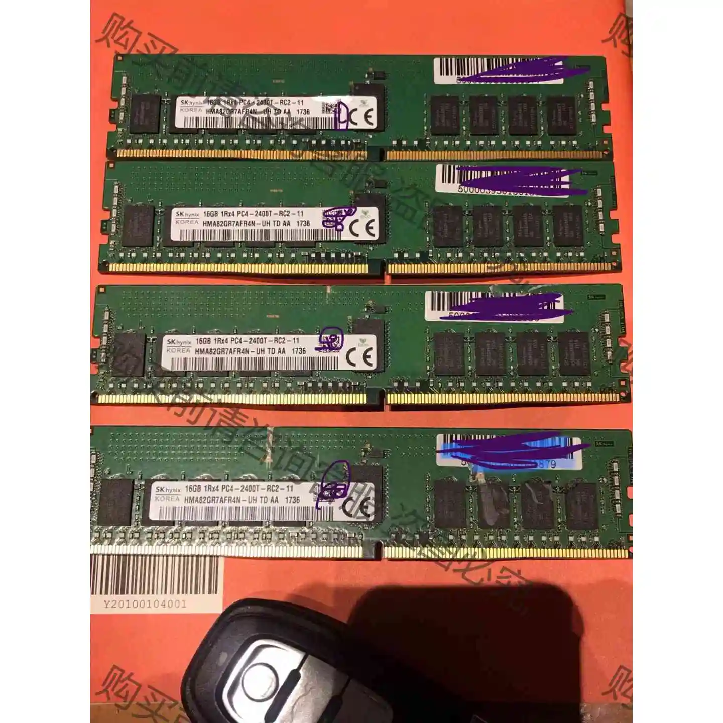16GB1RX4PC4-2400-RC2-11 议价 品质保证