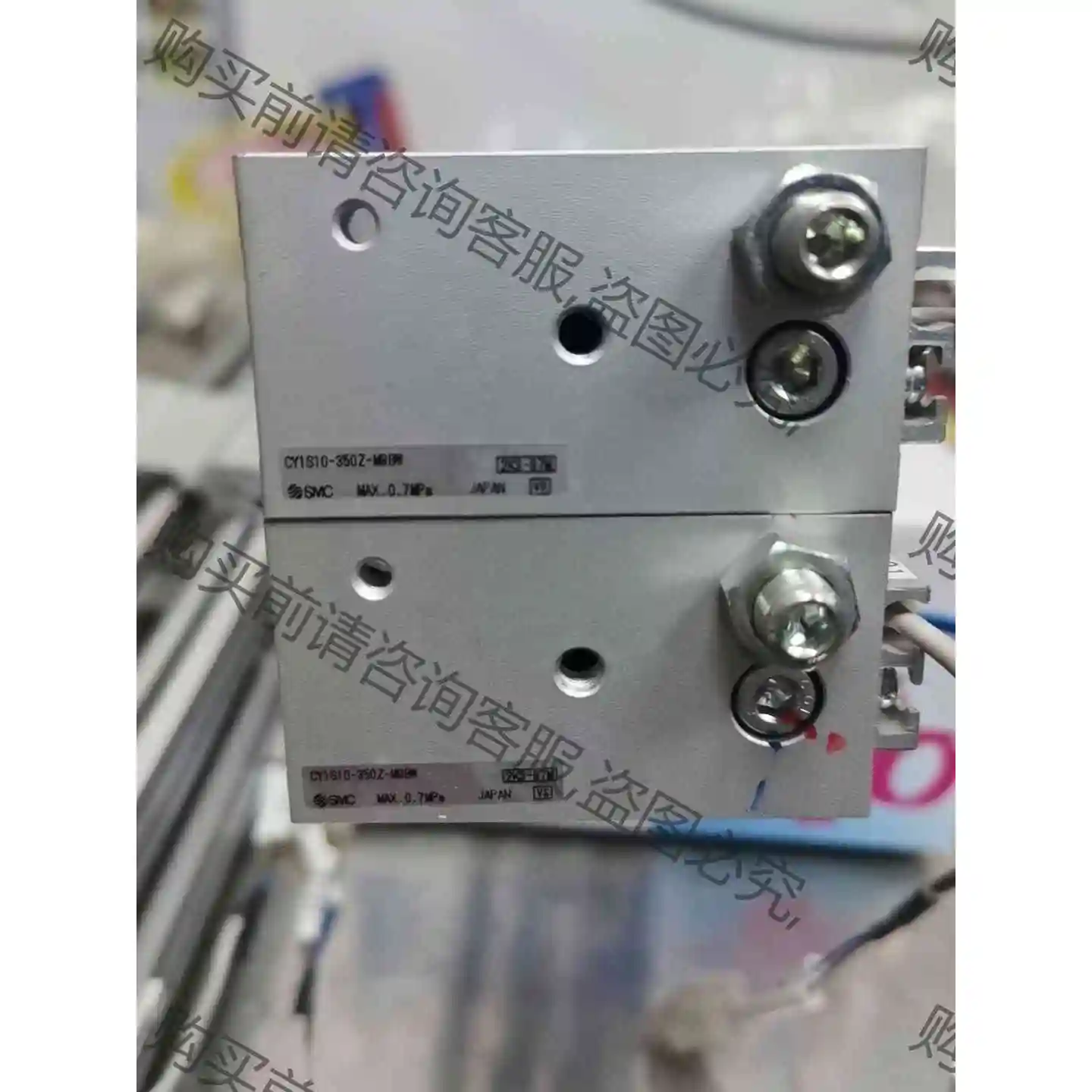 SM原装正品二手无杆气缸型号：CY1S10-350Z-M9 议价 品质保证