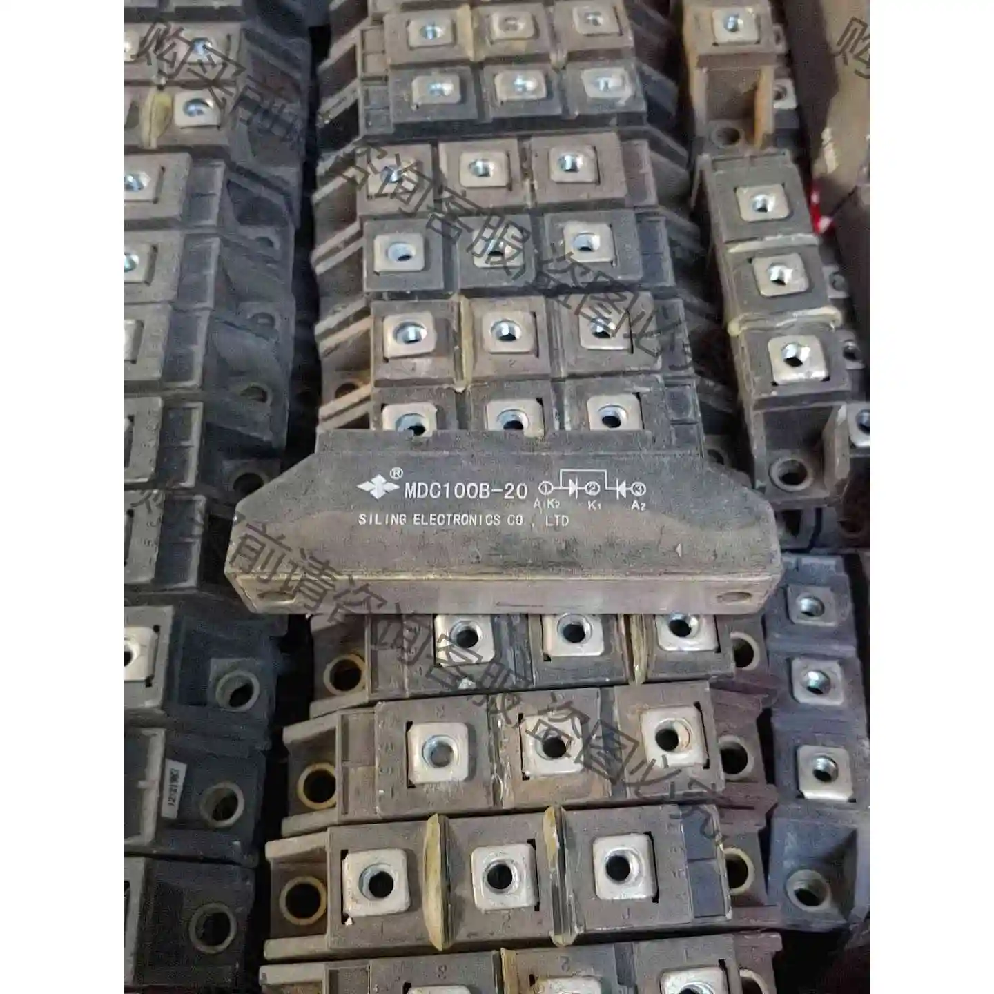 MDC100B-20整流二极管模块，100A2000V 有1 议价 品质保证