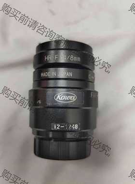 功能正常议价 KOWA原装LM8JC1MS 200万像素2/3靶面F1.4
