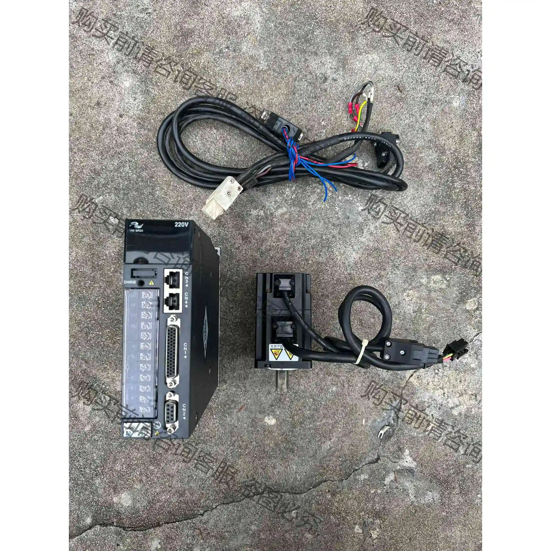 汇川伺服套装。驱动器IS620PS1R6I。电机。ISMH1 议价 品质保证