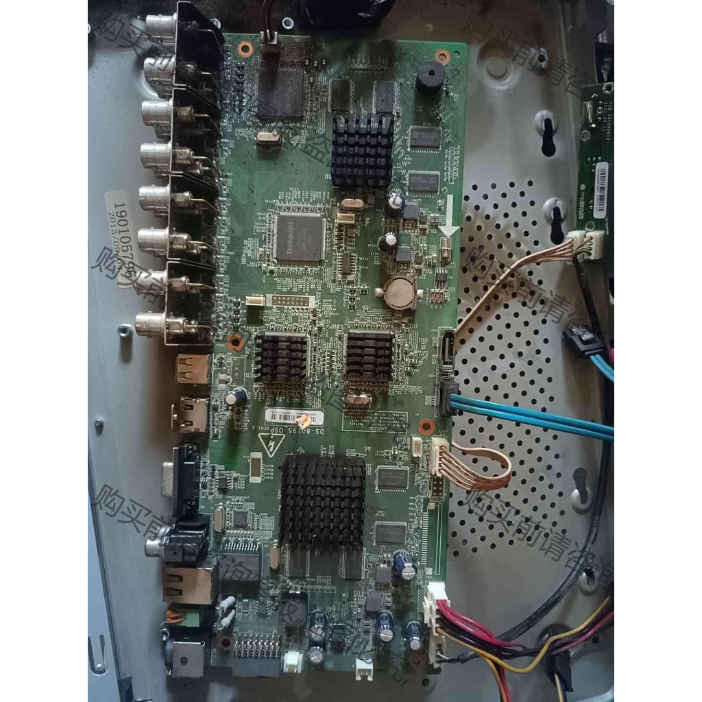 功能正常议价 二手海视16路网络同轴模拟监控录像机板子 DS-7816H