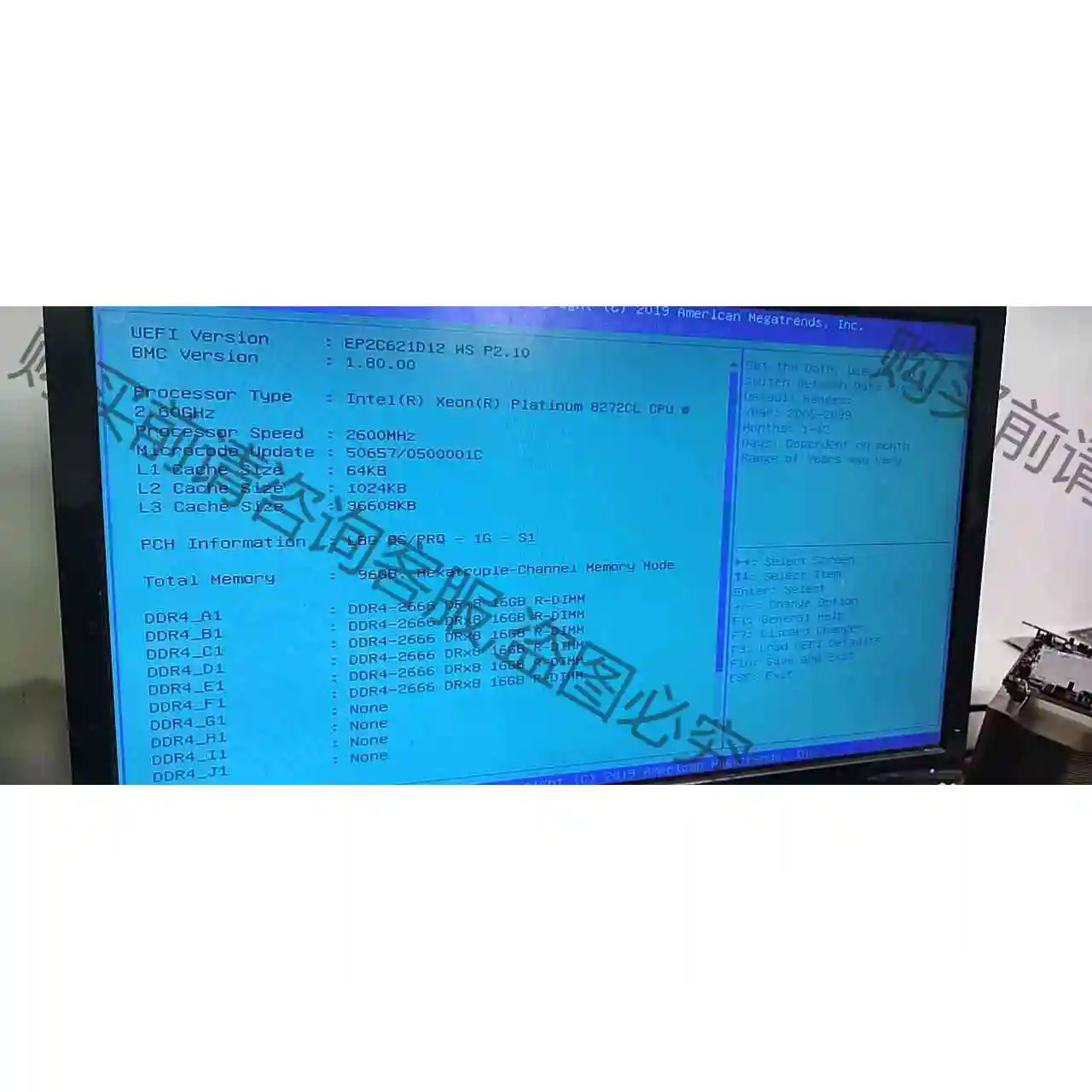 铂金8272cl，26核，2.6-3.7G，正式版，拆机成色 议价 品质保证