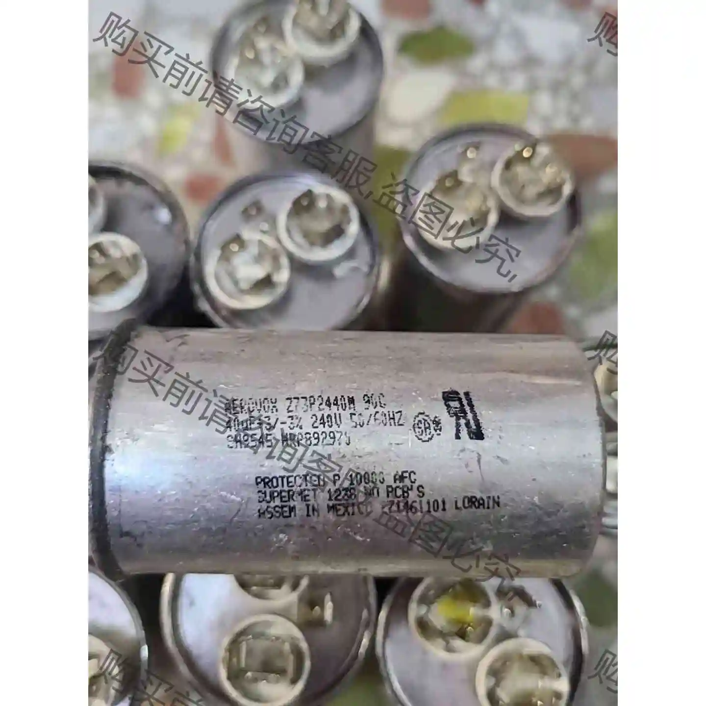 40uf240V AV美国油浸电容,拆机电容,耐压实测过二千 议价 品质