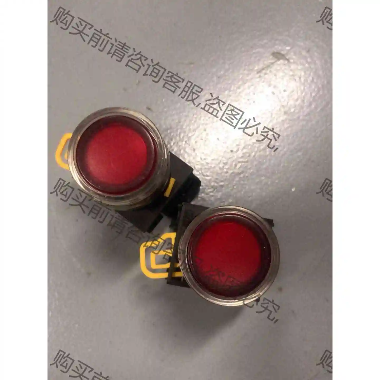 IDEC和泉带灯平头按钮开关22mm红色YW-E10 全部7 议价 品质保证