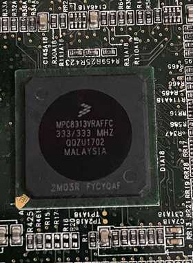 功能正常议价 飞思卡尔MPC8313VRAFFC，原装旧货带板，成色漂亮，