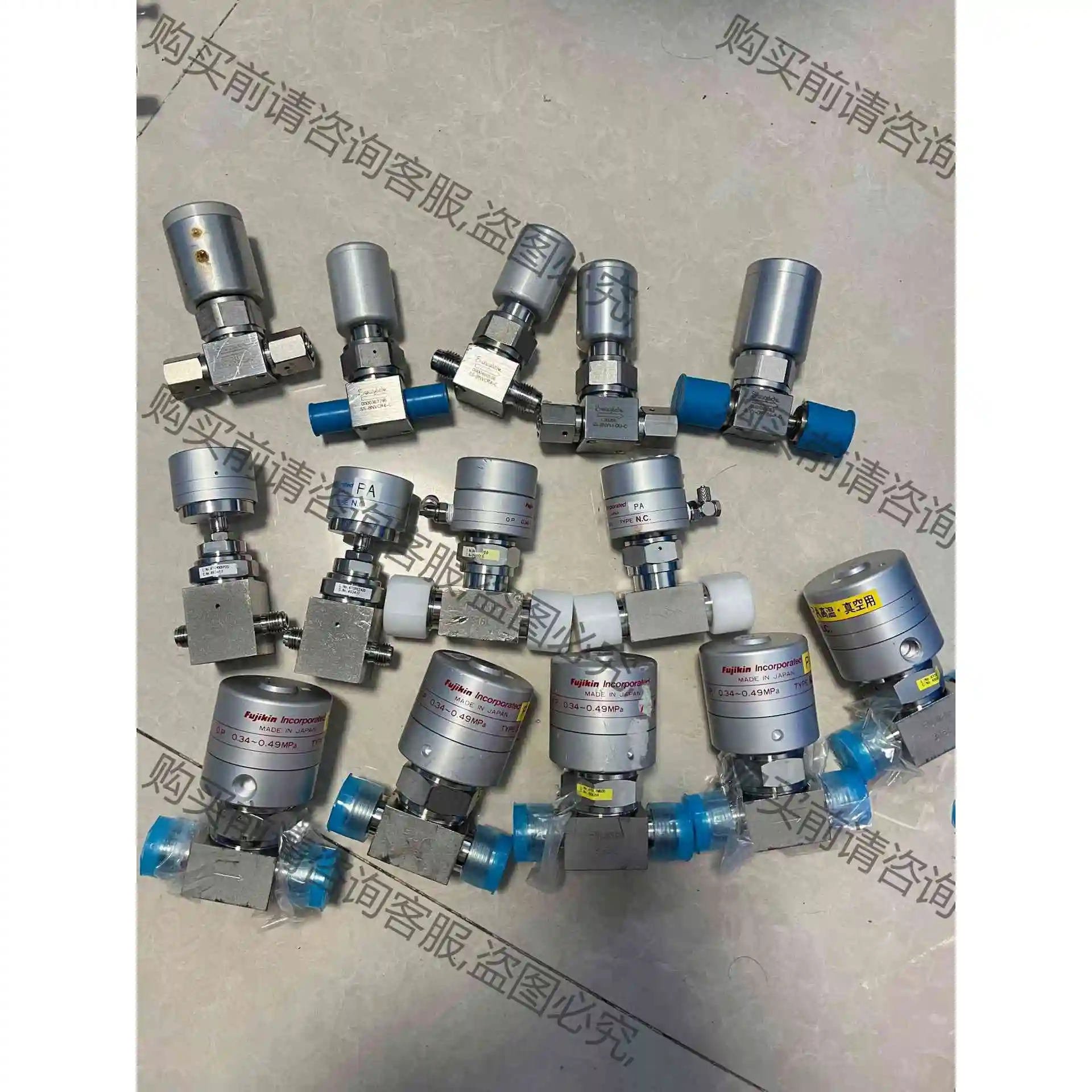 世伟洛克气动隔膜阀，6LVV-DPFR4-P-C两个 议价 品质保证