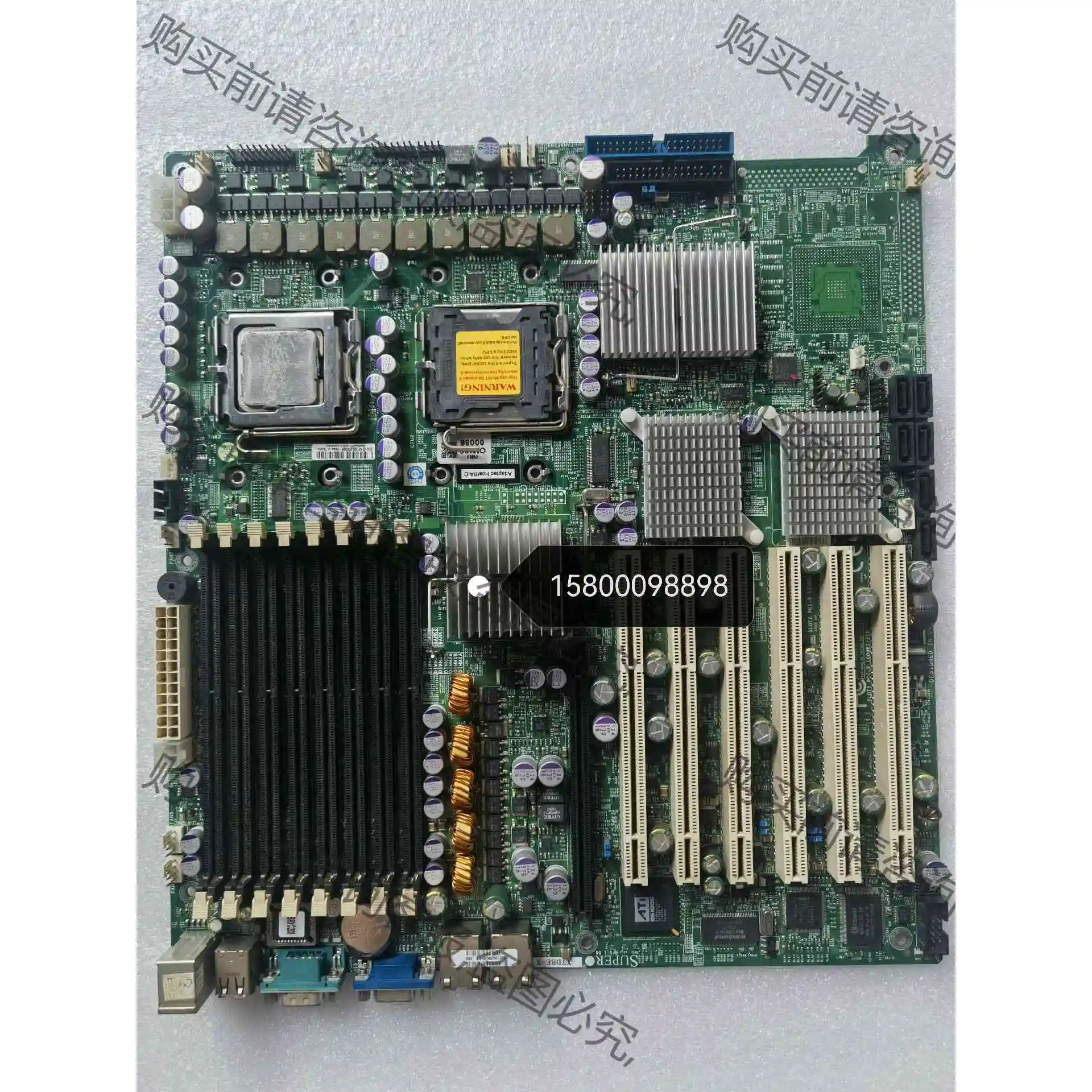 超微 X7DBE-X 5000芯片组 771双路 6个PCI 议价 品质保证