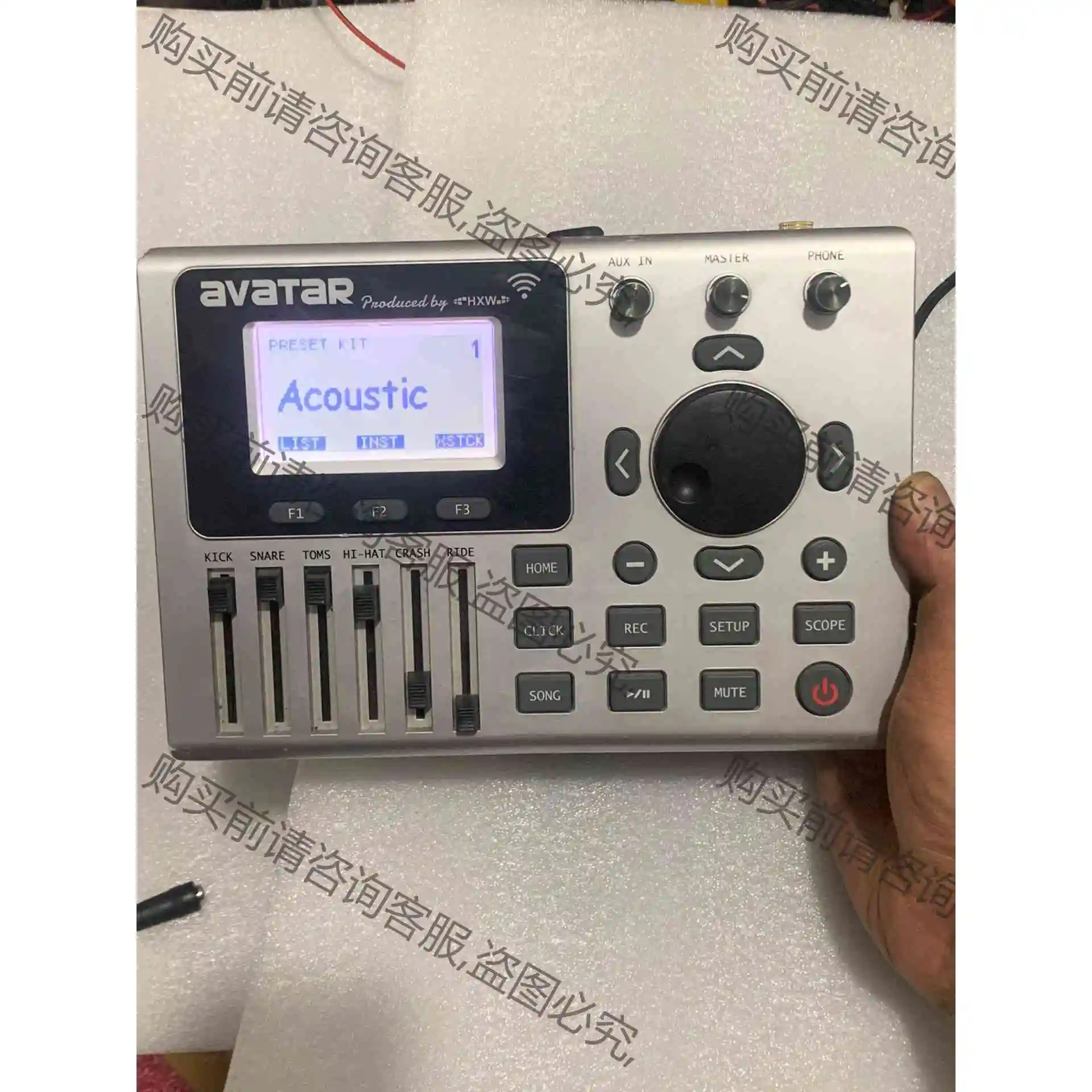 海星王avatar架子鼓音源器 调音器,正常使用,裸机,需要 议价