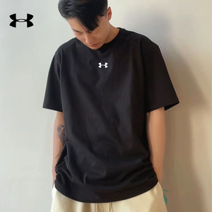 UA安德玛速干t恤短袖男士跑步运动健身服透气半袖上衣女21500513